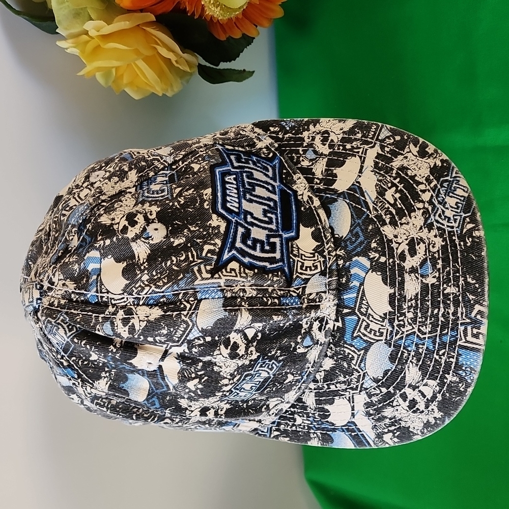 MMA ELITE, Skull Graphics Youth Fitted Cap.